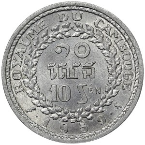 Kambodža, Norodom Suramarit, 10 Sen 1959