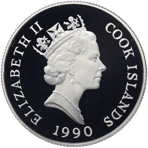 Cook Islands, Elizabeth II, 10 Dollars 1990