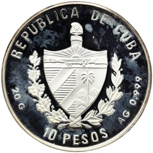 Kuba, 10 pesos 1994