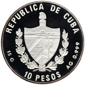 Cuba, 10 Pesos Saltaperico 1997