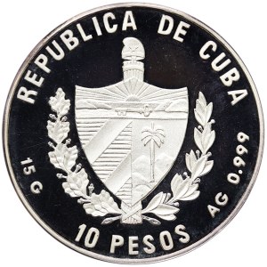 Cuba, 10 Pesos Romerillo 1997