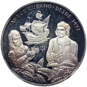 Kuba, 10 pesos Tabak 2005