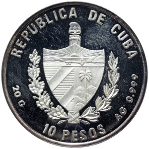 Kuba, 10 pesos Tabak 2005