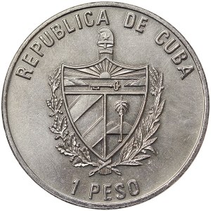 Cuba, 1 Peso Raul and Fidel Castro 2009