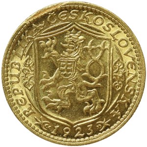 Czechoslovakia, Ducat 1923, Kremnitz