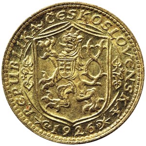 Czechoslovakia, Ducat 1926, Kremnitz