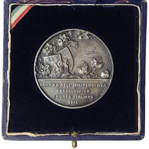 Czechoslovakia, War of Independence Medal, Italian front 1918