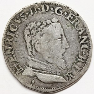 France, Henry II, Teston 1559, M Toulouse