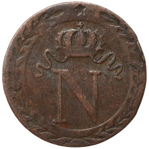 France, Napoleon I, 10 Centimes 1808, BB Strasbourg
