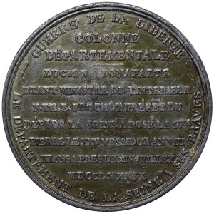 Francja, Napoleon I, medal departamentu Sekwany 1800/01