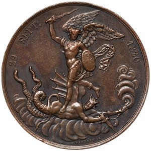 France, Louis XVIII, Medal Birth of the Duke of Bordeaux 1820