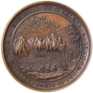 France, Louis Philippe I, Medal Memorial of Saint Elena 1840