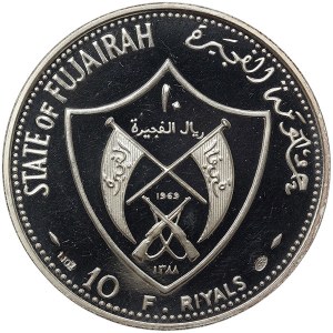 Fujairah, Muhammad Bin Hammad Al-Sharqi, 10 Riyals 1969