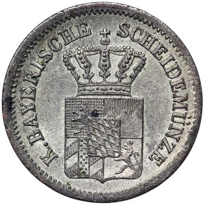 Germany, Bavaria, Ludwig II, 1 Kreuzer 1871, Munich