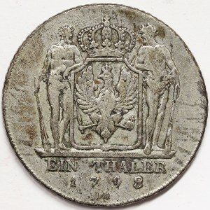 Germany, Prussia, Friedrich Wilhelm III, Taler 1798, A Berlin