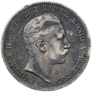 Germany, Prussia, Wilhelm II, 5 Mark 1903, A Berlin