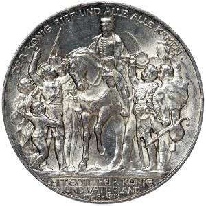 Germany, Prussia, Wilhelm II, 3 Mark 1913, A Berlin