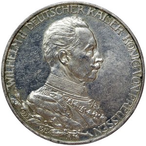 Germany, Prussia, Wilhelm II, 3 Mark 1913, A Berlin