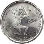 Guatemala, Medal 50th Anniversary of the Quetzal as a Monetary Unit 1974