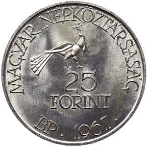 Hungary, 25 Forint 1967
