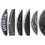 Indonesia, Set of 5 Coins 1970