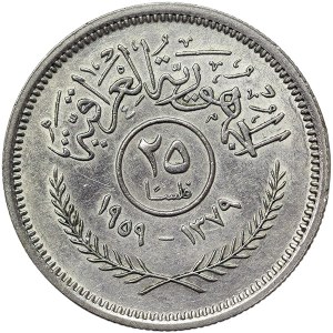 Iraq, 25 Fils 1379 AH-1959 AD