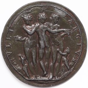 Bologna, Lucia Bertana (1521-1567), Cast Bronze Alloy Medal n.d. (XV Century)