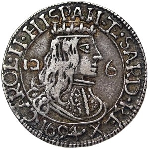 Cagliari, Carlo II di Spagna, 2-1/2 Reali 1694