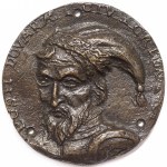 Cremona, Buoso da Duera Lord of Cremona, Cast Bronze Alloy Medal n.d. (XIII Century)