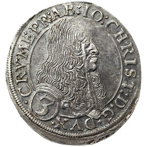 Gradisca, Giovanni Cristiano I Eggenberg, Grosso da 3 Carantani 1677