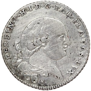 Parma, Ferdinando of Borbone, 6 Lire 1796