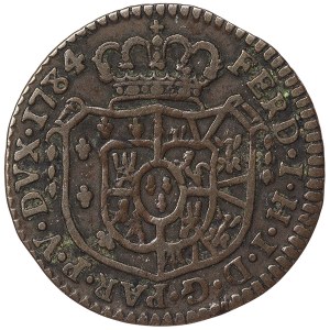 Parma, Ferdinando of Borbone, 5 Soldi 1784