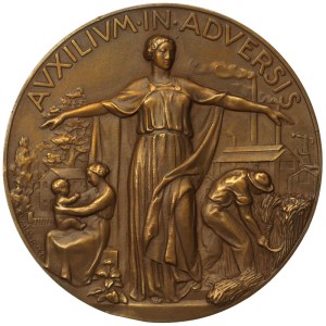 Trieste, Medal Centenary of Riunione Adriatica di Sicurtà 1938
