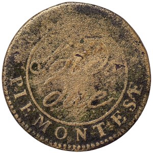 Subalpine Republic, 2 Soldi 1801
