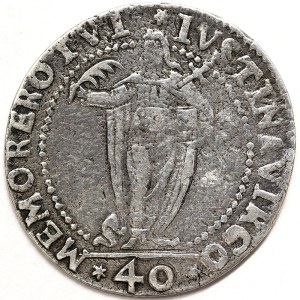 Venice, Alvise I Mocenigo, 40 Soldi con S.Giustina n.d.