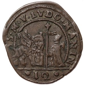 Venice, Ludovico Manin, Soldo da 12 Bagattini n.d.