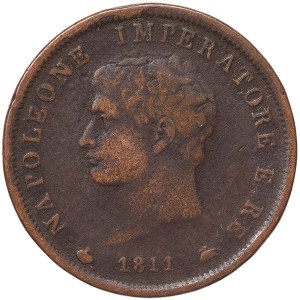 Kingdom of Italy, Napoleon I, 1 Soldo 1811, Milan