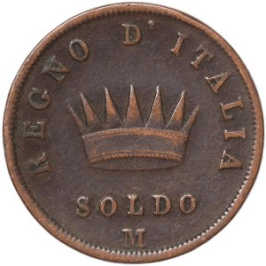 Kingdom of Italy, Napoleon I, 1 Soldo 1811, Milan