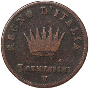 Kingdom of Italy, Napoleon I, 3 Centesimi 1810, Venice