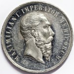 Mexico, Maximilian, Medal 1867, Mexico City