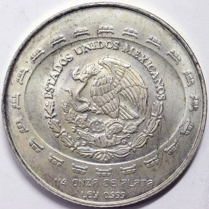 Mexico, Second Rep., 1 Peso 1998