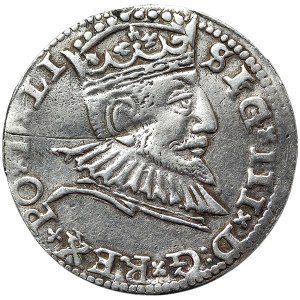 Poland, Sigismund III, 3 Groschen (Trojak) 1591, Riga