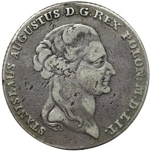 Poland, Stanislaus August, Taler (6 Zloty) 1794, Warsaw