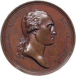 Poland, Friedrich August I, Medal Visit of the King to the Paris Mint 1809