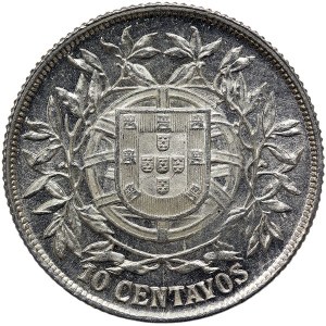 Portugal, 10 Centavos 1915