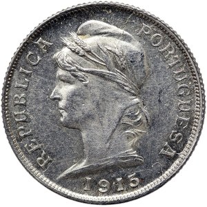 Portugal, 10 Centavos 1915