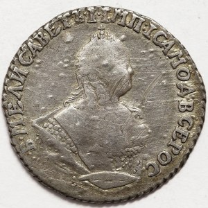Russia, Elizabeth I, Grivennik 1745