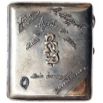 Russia, Silver and gold Cigarette Case