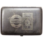 Turkey, Muhammad V, Silver Cigarette Case with ‘Van’ mark