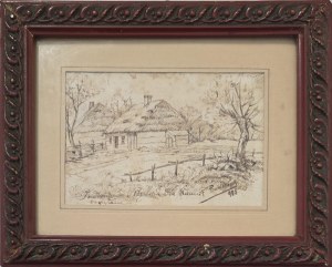 Franciszek Przebindowski (1887-1937), Chaty z Brzeska, 1905